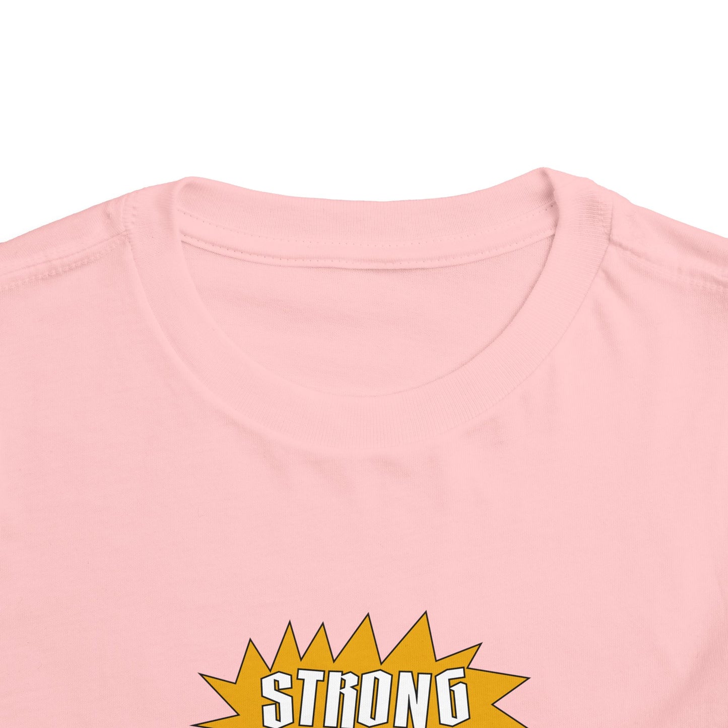 Strong Jewish Girl Mod Logo Toddler Short Sleeve Tee