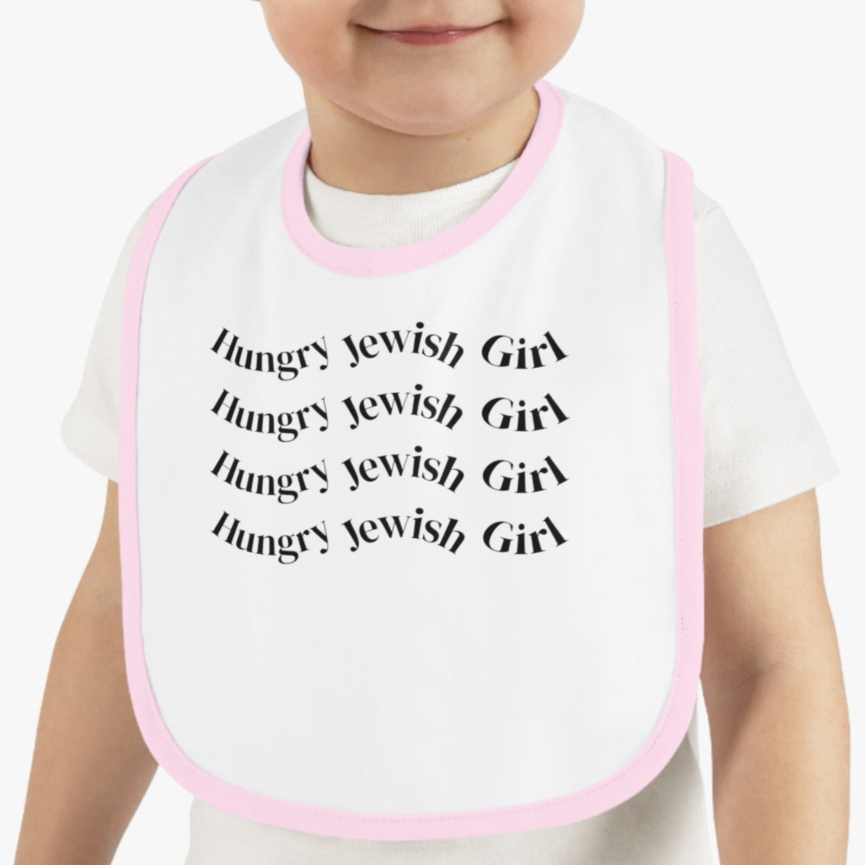 Hungry Jewish Girl Bib
