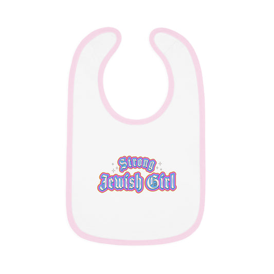 Strong Jewish Girl Bib