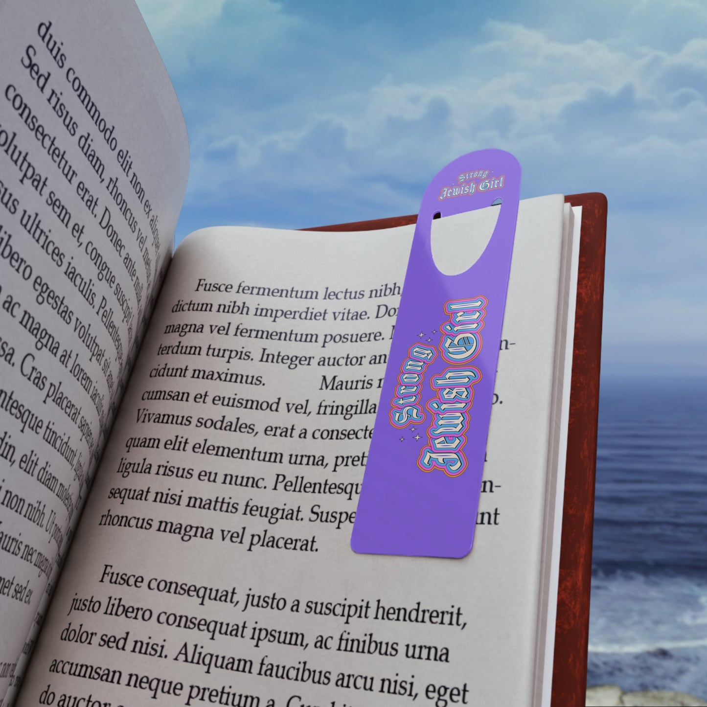 Strong Jewish Girl Bookmark
